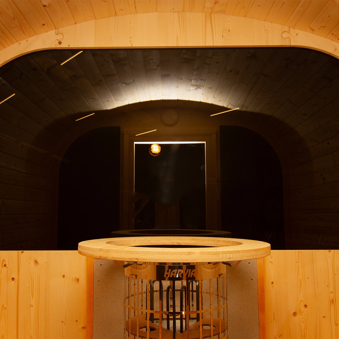 Cube Sauna (1.6m) hot tub - view 336