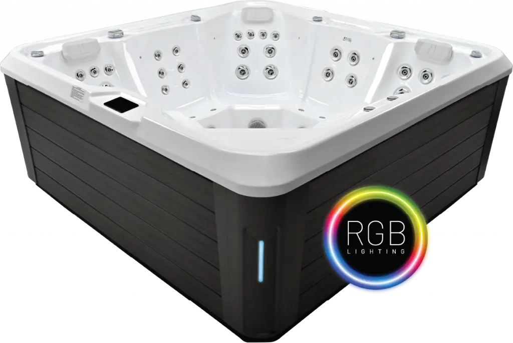 RGB LED lighting hot tub night ambience