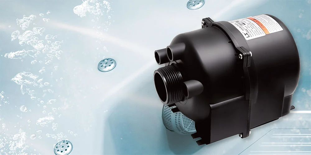 Powerful hydrotherapy performance