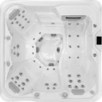 Equinox EQ360 Pro spa in garden setting