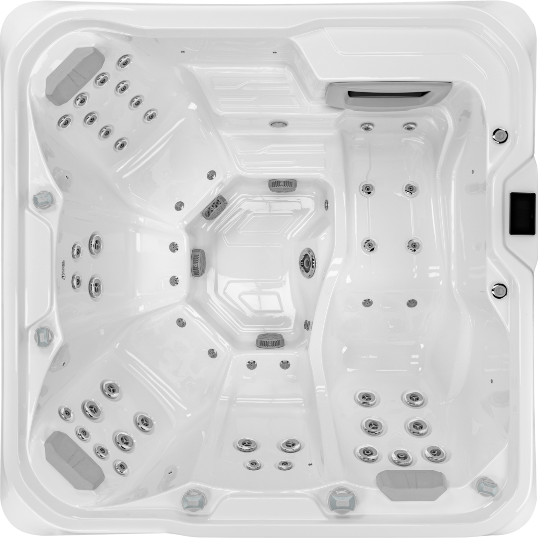 Equinox EQ360 Pro spa in garden setting