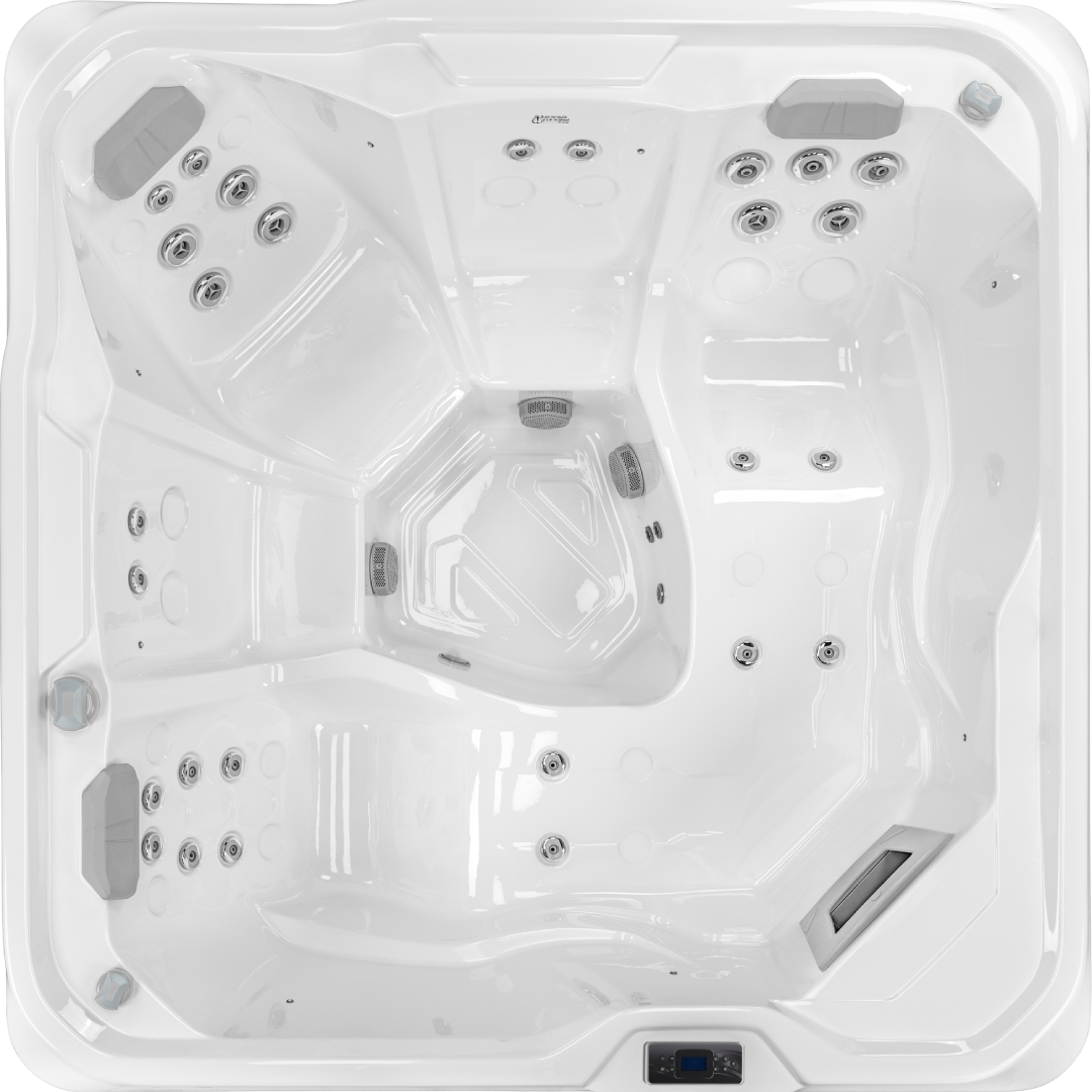 Equinox EQ570 Lite spa in garden setting