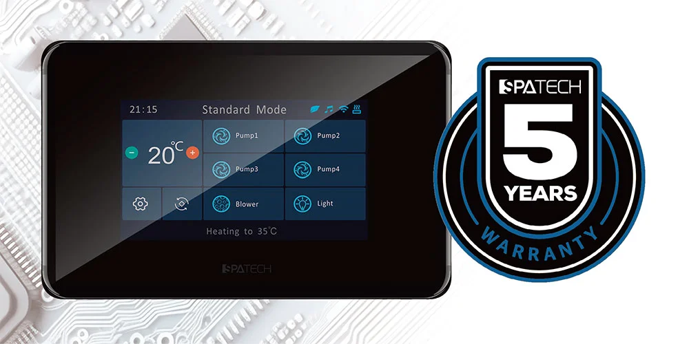 Balboa Spa Touch 4 touchscreen control panel