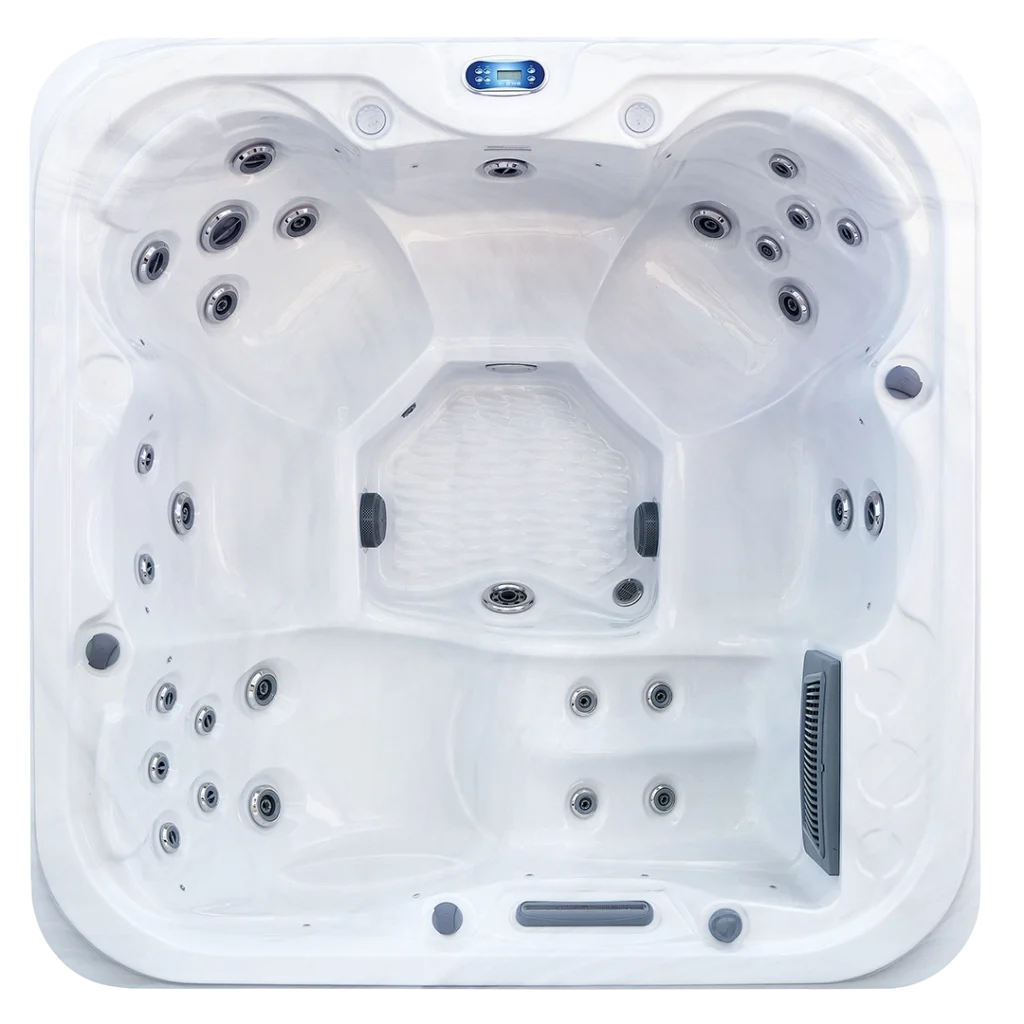 561-L spa in garden setting