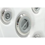 570-S spa in garden setting