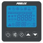 iNHEAT 7Kw SpaLine Heat Pump spa in garden setting