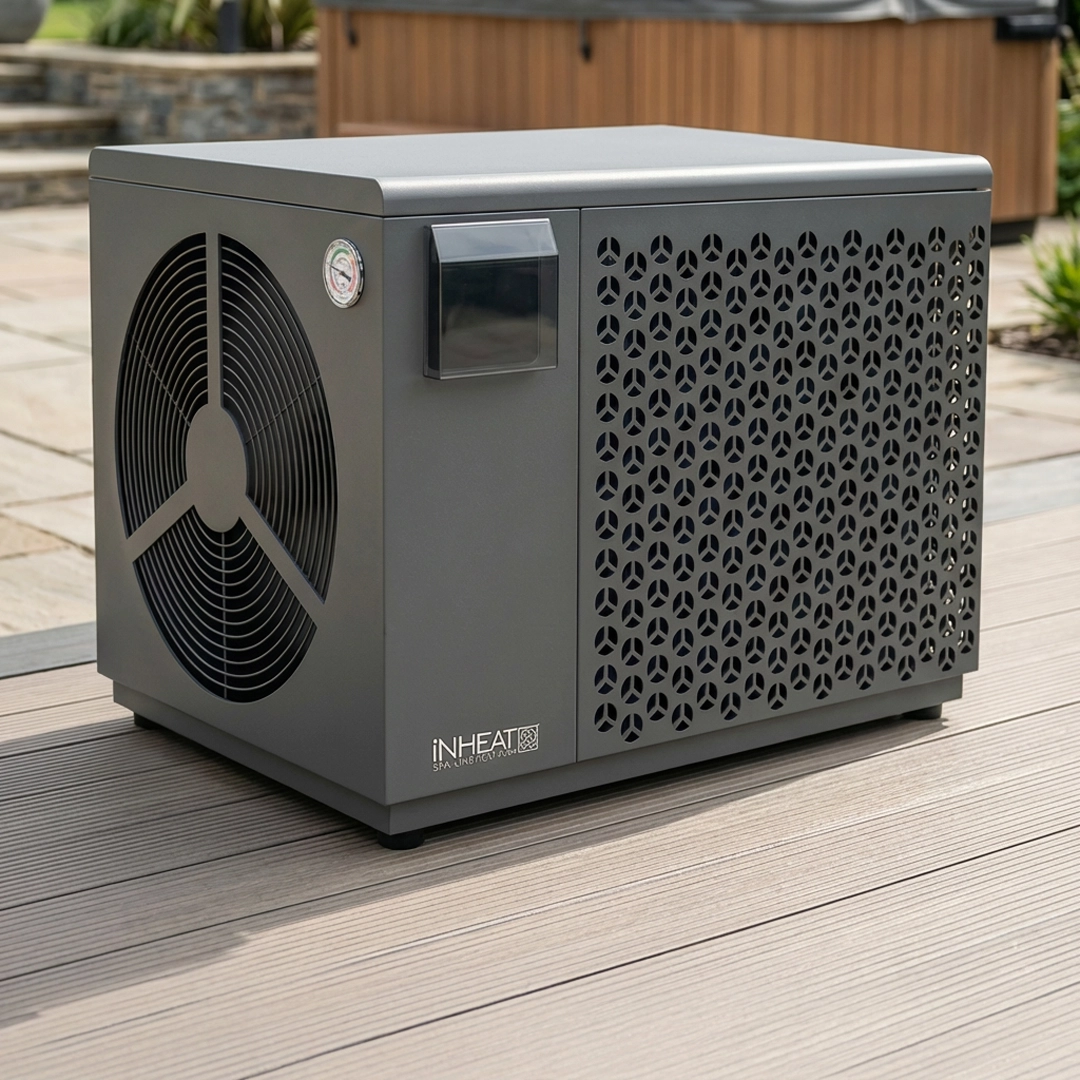 iNHEAT 7Kw SpaLine Heat Pump Heat Pumps from Oasis Outdoor Living