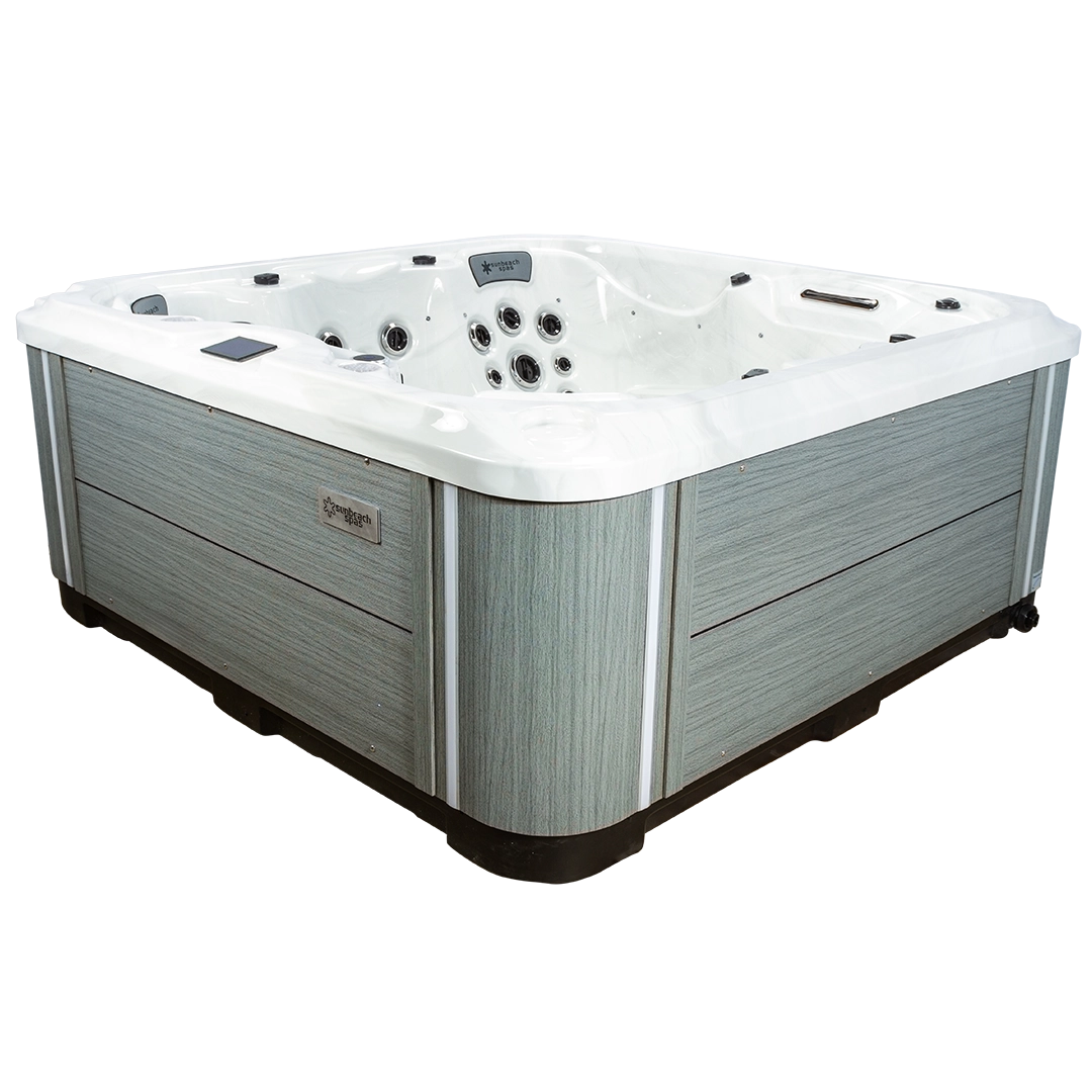 951-L spa in garden setting