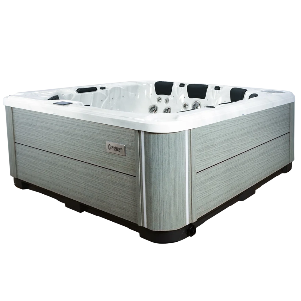 962-Dl spa in garden setting