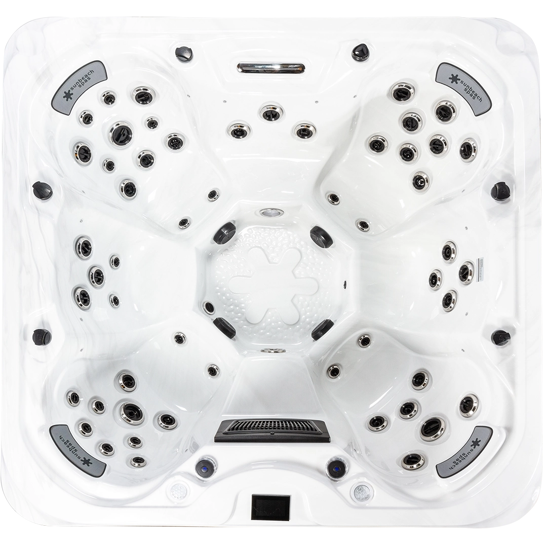 970-S Hot Tubs interior view