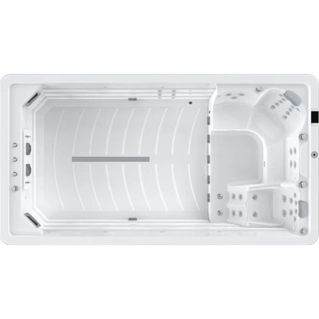 Aqua Life Hydro 4.4 spa in garden setting