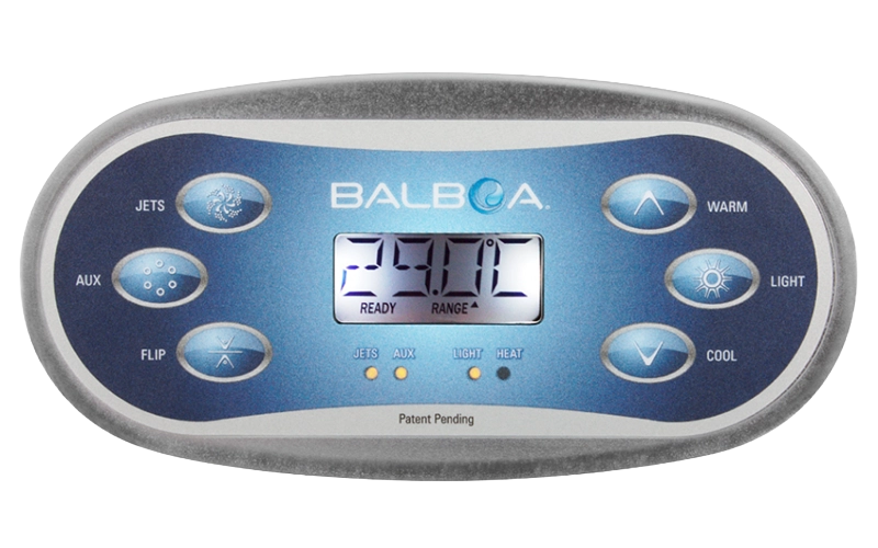 Balboa TP600 control panel