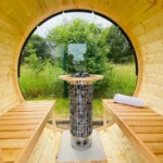 Deluxe Terrace Sauna Saunas features and jets