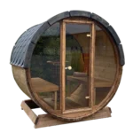 Deluxe Terrace Sauna Saunas interior view