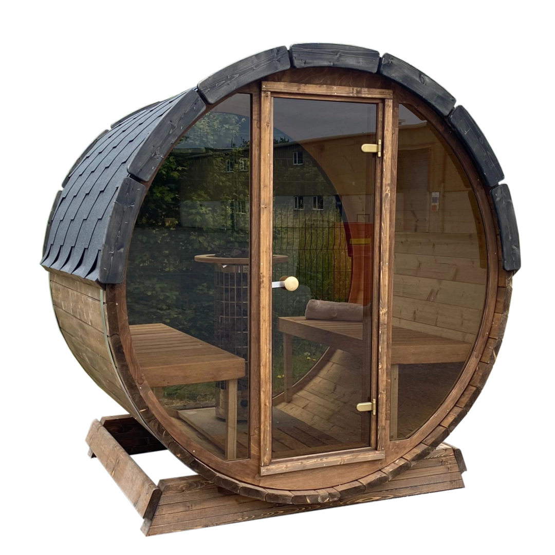 Deluxe Terrace Sauna Saunas interior view