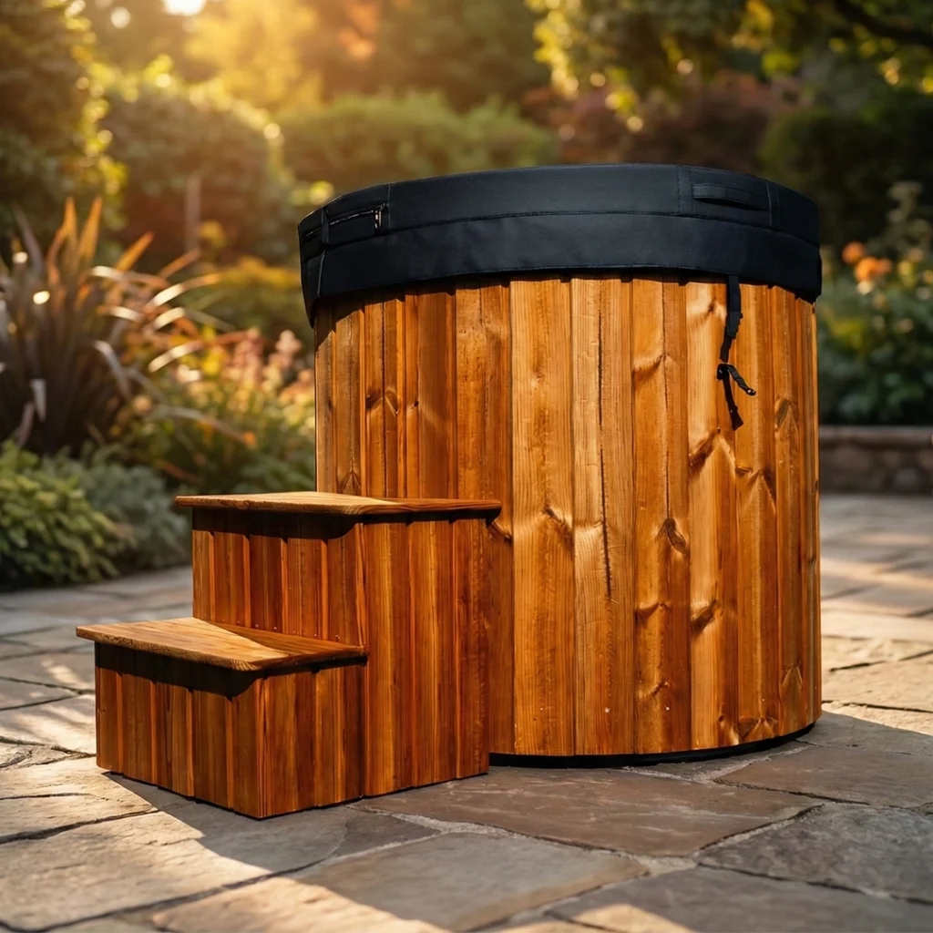 Solo Ice Bath Grey Shell Ice Bath from Oasis Outdoor Living