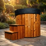Solo Ice Bath Grey Shell Ice Bath from Oasis Outdoor Living