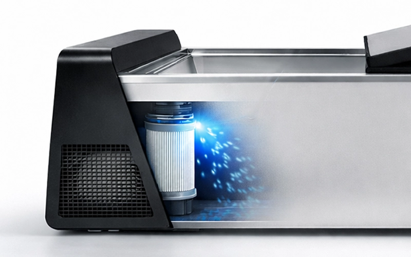 Icefall water hygiene