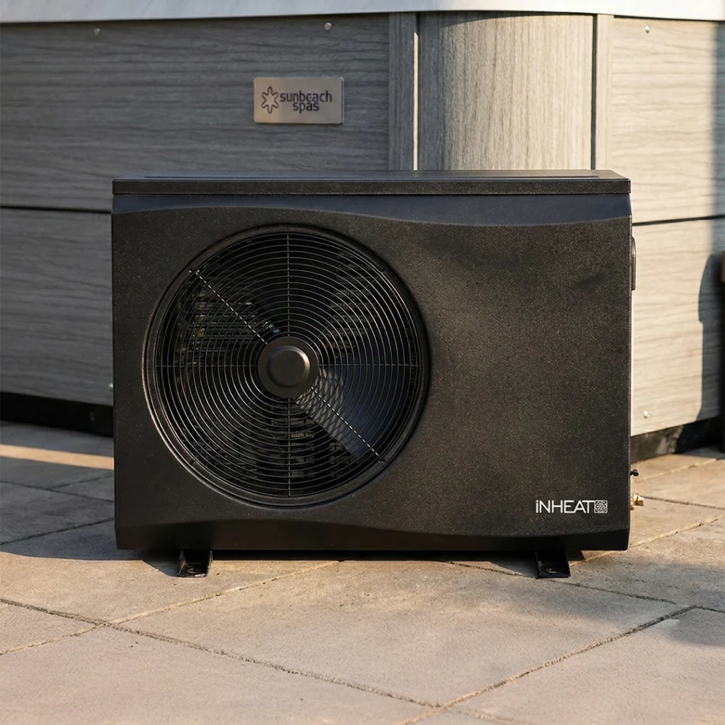 iNHEAT 9kW Inverter Pro Heat Pump Heat Pumps from Oasis Outdoor Living