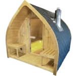 Leaf Sauna Wood Fired Saunas features and jets