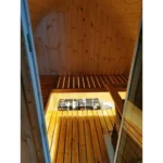Leaf Sauna Wood Fired Saunas features and jets