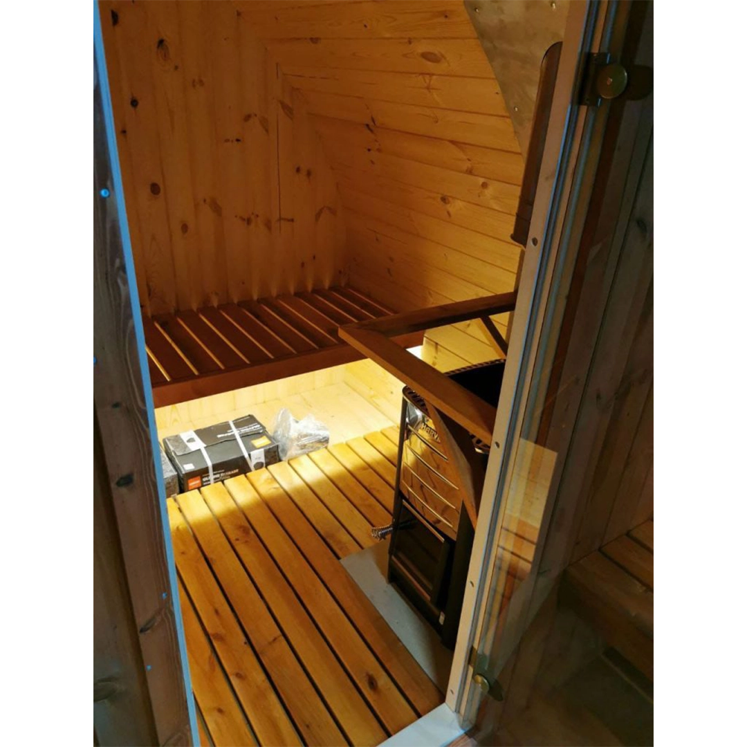 Leaf Sauna Wood Fired hot tub - view 367