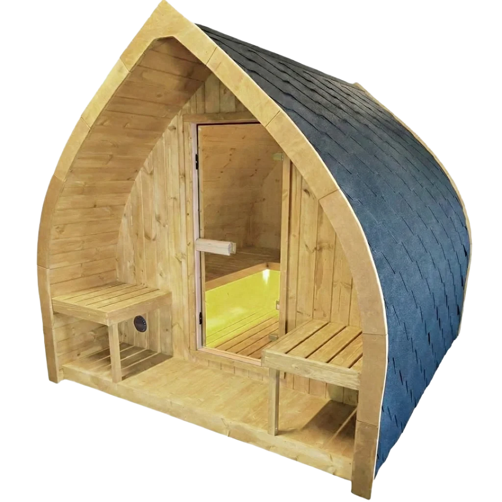 Leaf Sauna Electric Saunas interior view