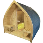 Leaf Sauna Electric Saunas interior view