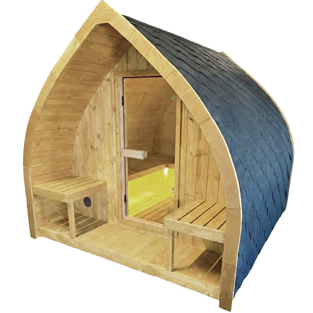 Leaf Sauna Electric Saunas interior view