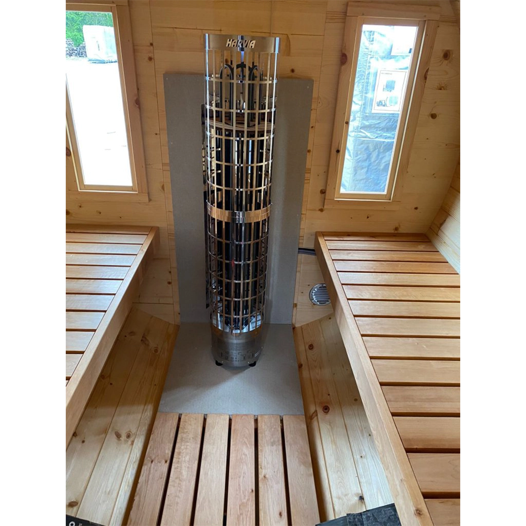 Lux Barrel Sauna (2.5m) hot tub - view 340