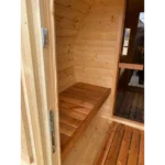 Lux Barrel Sauna (2.5m) hot tub LED lighting