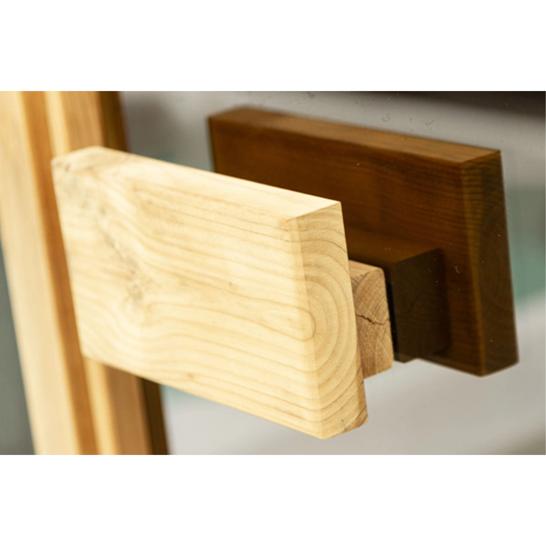 Woodchop Oval 2 Person Sauna Saunas interior view