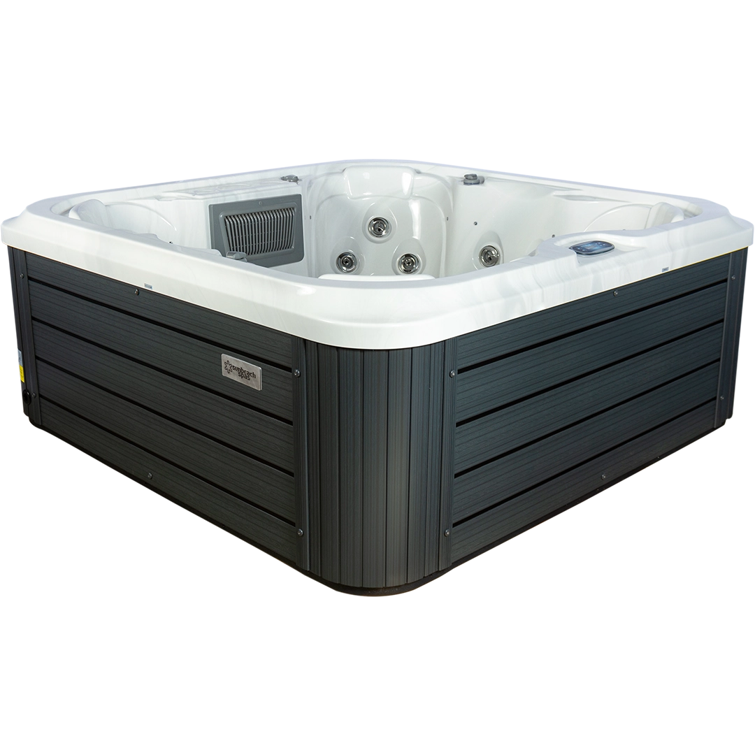 SB354S HSG282 spa in garden setting