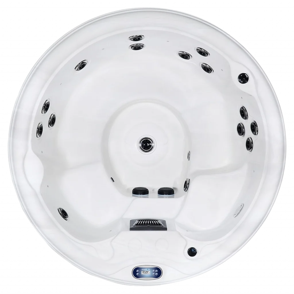 SB415R HSG282 spa in garden setting