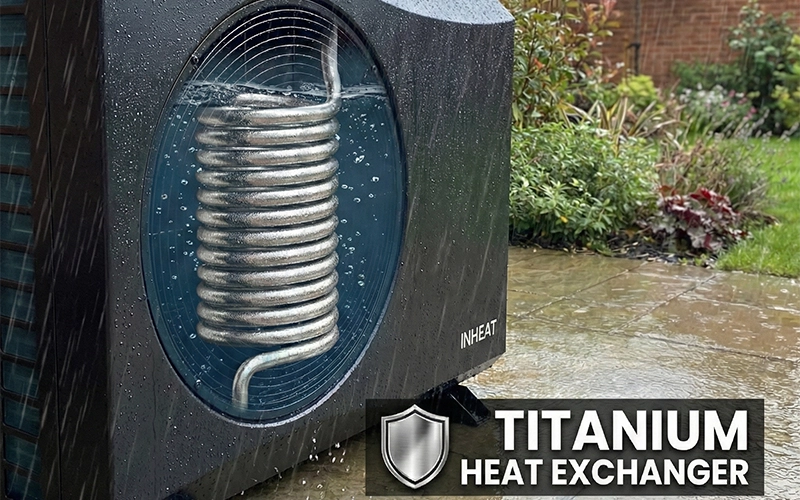 Titanium heat exchanger