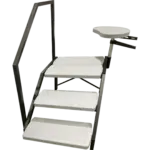 3 Step - Hot Tub Spa Steps With Drinks Table Hot Tub Accessories from Oasis Outdoor Living