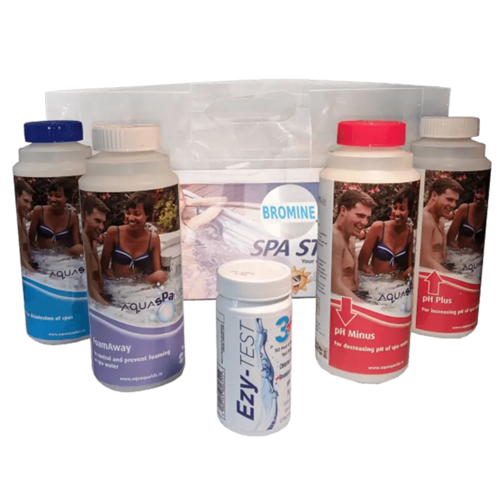 Sunbeach Spas Bromine Starter Kit Hot Tub Accessories from Oasis Outdoor Living