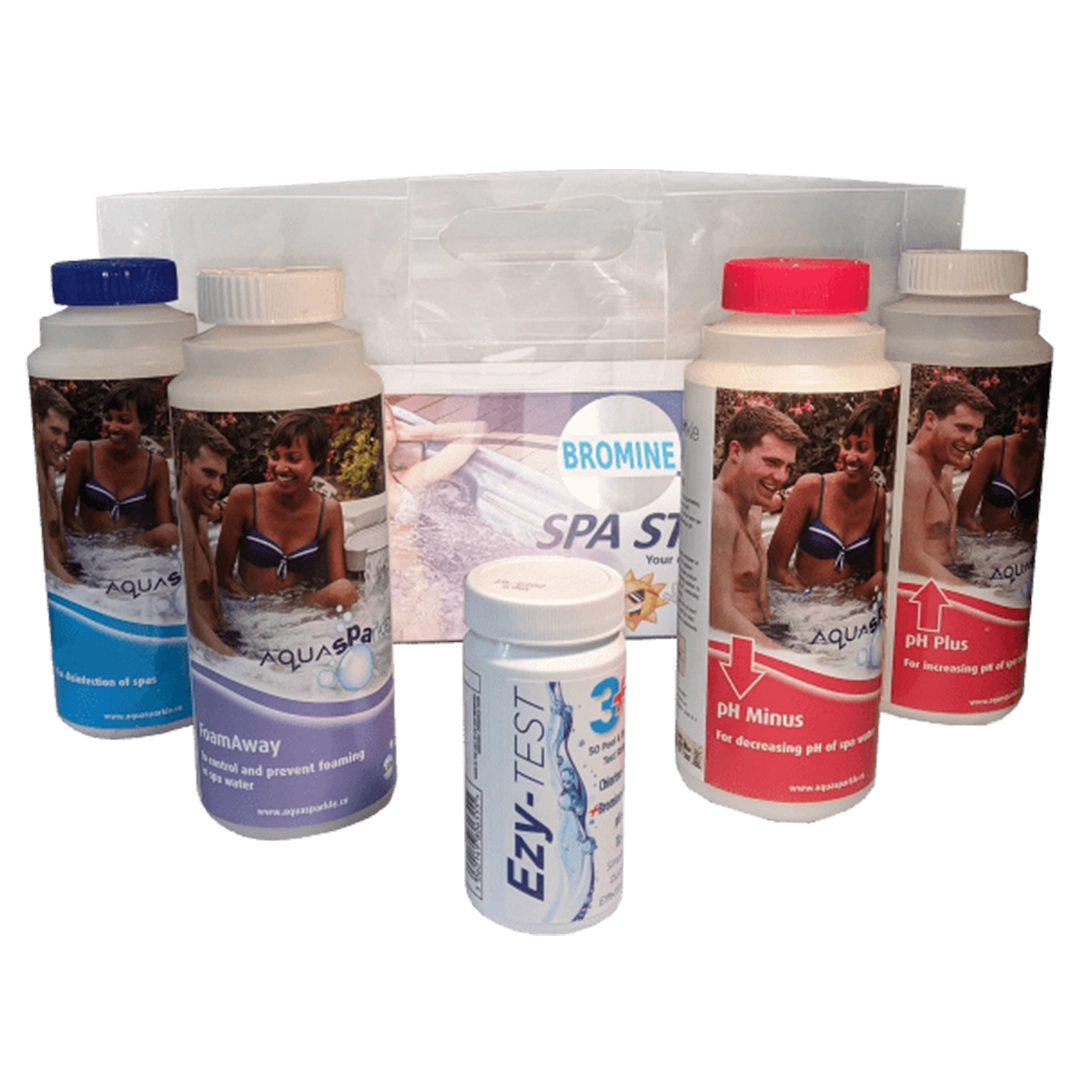 Sunbeach Spas Bromine Starter Kit Hot Tub Accessories from Oasis Outdoor Living