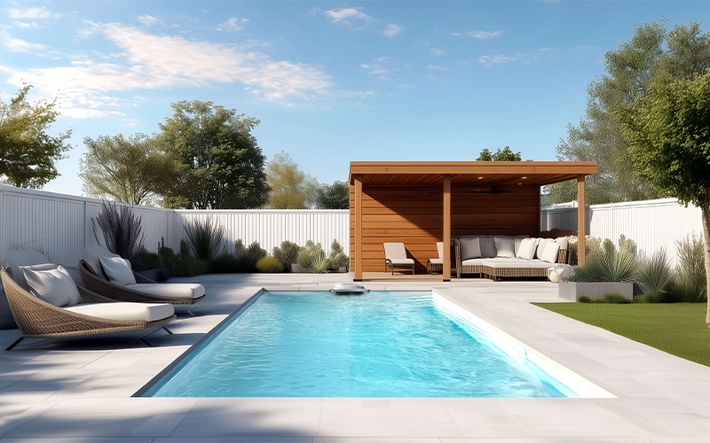 FOREVER SWIM installed in swimming pool