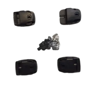 20421 - Set of 4 Cover Clips (Key Lock)