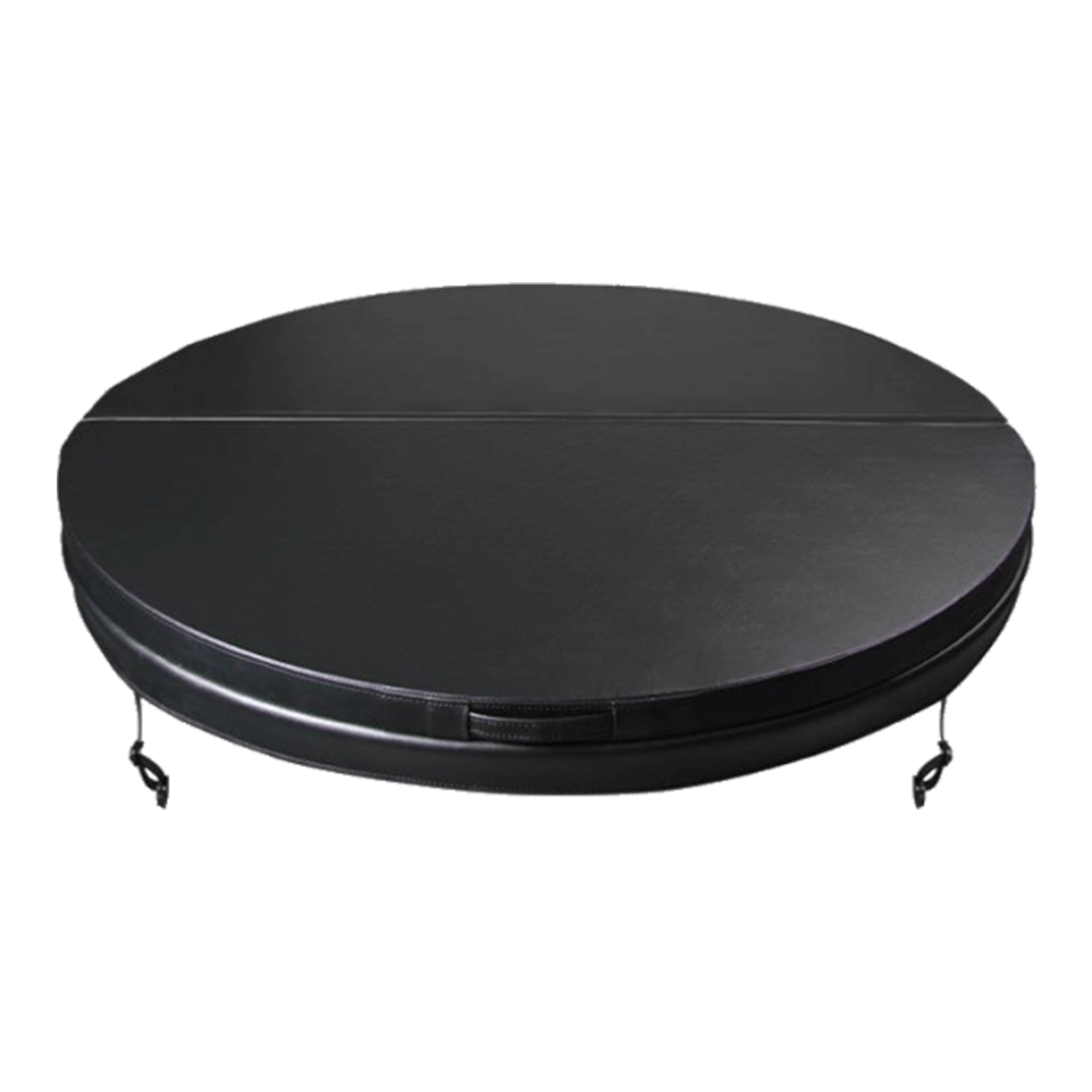 Super Strong Black Round Cover Hot Tub Accessories from Oasis Outdoor Living