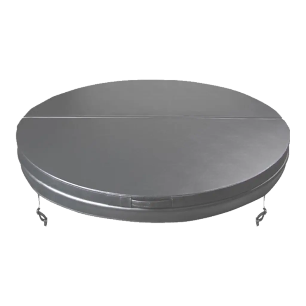 Super Strong Grey Round Cover Hot Tub Accessories from Oasis Outdoor Living