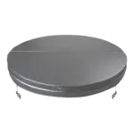 Super Strong Grey Round Cover Hot Tub Accessories from Oasis Outdoor Living