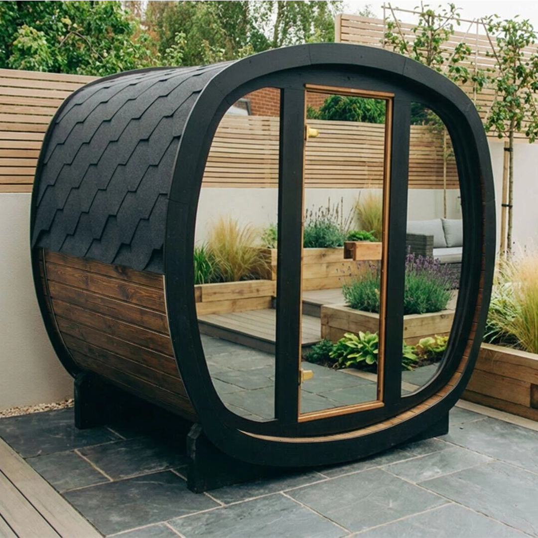 Mirrored Sauna 200cm Saunas from Oasis Outdoor Living