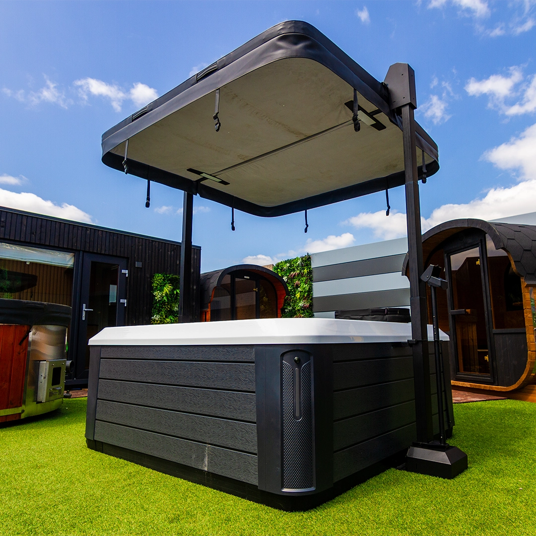 Skylift Lite spa interior with hydrotherapy jets