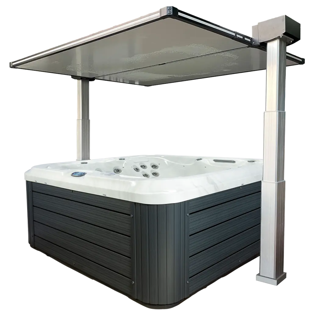 Skylift Pro hot tub - front view