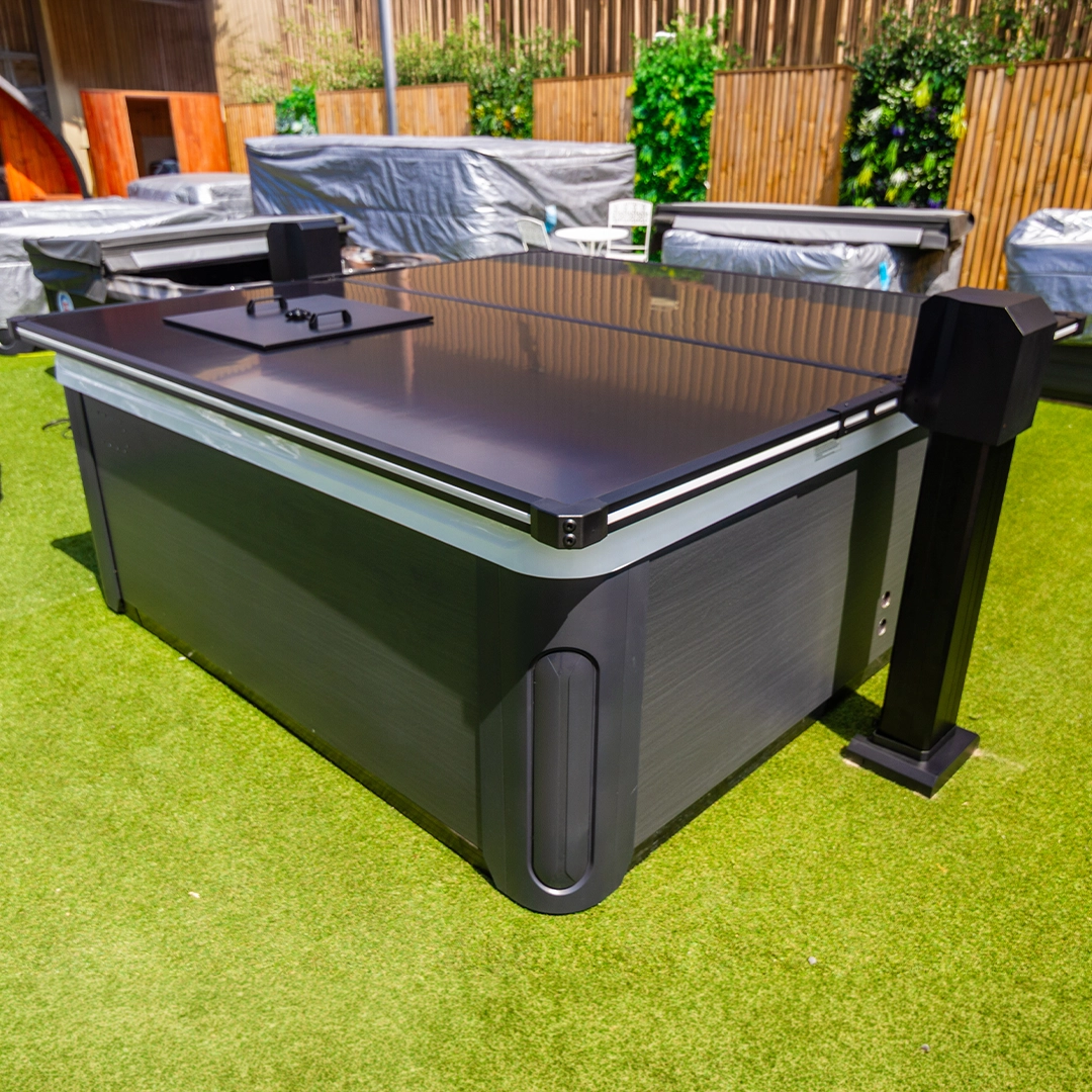 Skylift Pro spa interior with hydrotherapy jets